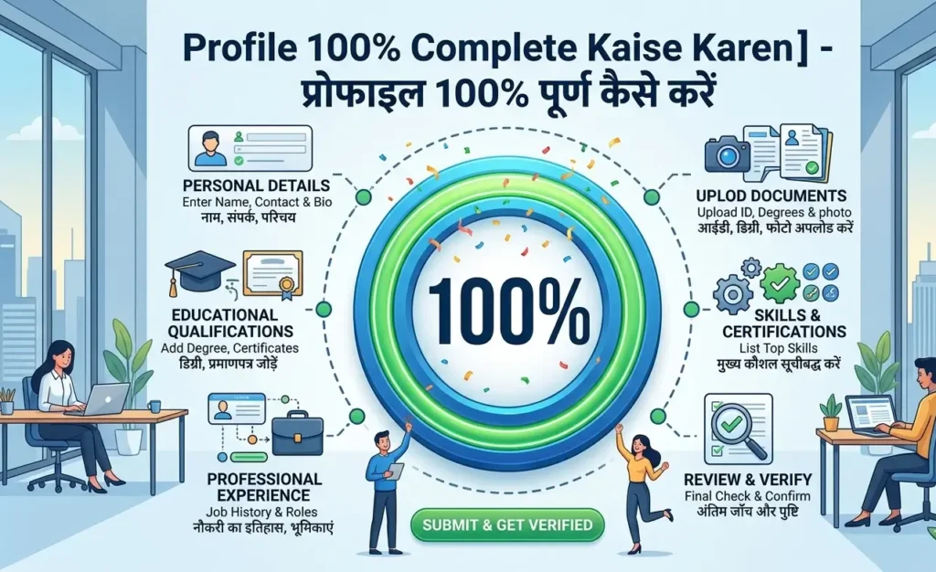 profile-100-percent-complete-kaise-karen
